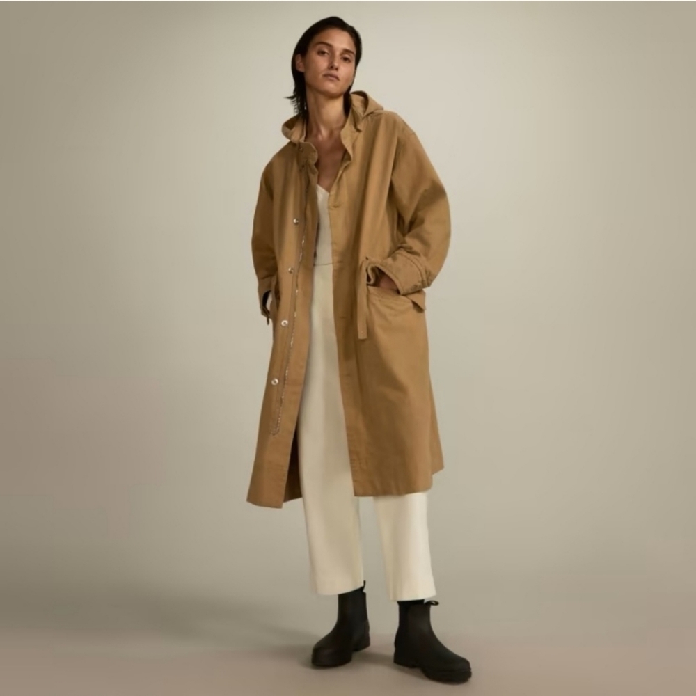Everlane Canvas Trench
